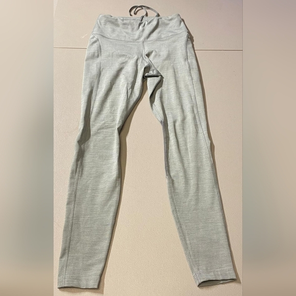 Nike Dri-Fit Gray Leggings Mesh Panels Women's XS Athletic Athleisure Activewear - Picture 1 of 4